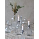 Chic Antique Candleholder for Bottles H8/Ø5 cm - Antique Zinc