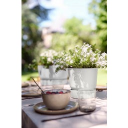 elho greenville Planter Round 30 cm - White