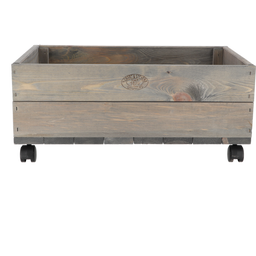 Esschert Design Pflanzenkasten auf Rollen - Medium (59,0cm x 39,0cm x 24,6cm)