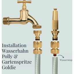 Livlig Messing Wasserhahn Polly - 1 Stk.