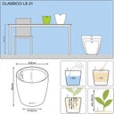 Lechuza Pflanzgefäß CLASSICO Premium 21 LS