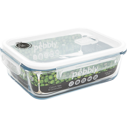 Pebbly Boîte de Conservation en Verre PP - 1500 ml