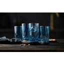 Lyngby Highball Sorrento 38 cl 4 st - Blå