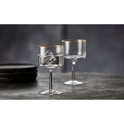 Gin & tonic Glas Palermo Gold 45 cl 4 Stück - 1 Set