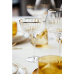 Verre à Cocktail Palermo Gold 31,5 cl - Lot de 4 - 1 kit