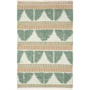 Alfombra Geometric Verde