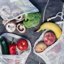 Pandoo Filets pour Fruits & Légumes - Lot de 6 + sac à pain