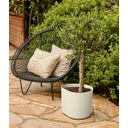elho Pot eden, 25 cm - blanc lin