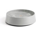 Ecopots Untersetzer Wheels Oslo weißgrau - ∅ 28,90, Höhe 8,5 cm