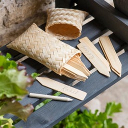 Garden Trading Etiquettes à Planter en Bambou et Pin - 1 pcs