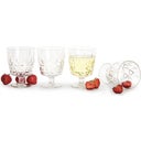 sagaform Picknick Glas, 4er-Set - 1 Set