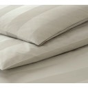 elegante Jacquard Deckenbezug En Bloc Kiesel - 135/140 x 200 cm