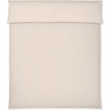 Mako-Satin Deckenbezug Hamburger Streifen Natur