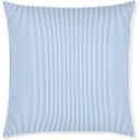 Mako-Satin Kissenbezug Hamburger Streifen Blau - 40 x 80 cm
