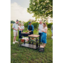 FIRE KITCHEN avec BOWL 57 Set Plancha Grille basse