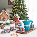 Bialetti Wonderland - Set di 4 Bicchierini