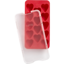 Heart-Shaped Ice Cube Tray with Lid