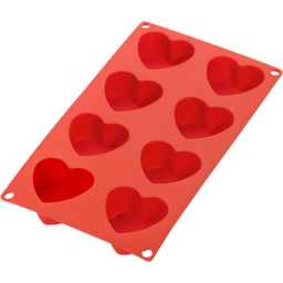 Lékué Teglia in Silicone a Cuore - 8 Cavità