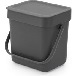 Brabantia Sort & Go - Pattumiera 3 L - Grey