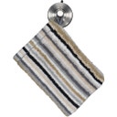 Cawö Tvätthandske Lifestyle Randig 16 x 22 cm - Kiesel 37