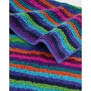 Cawö Badrumsmatta Lifestyle Randig 60 x 60 cm - Multicolor 84