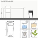 Lechuza Pflanzgefäß CILINDRO Color 32