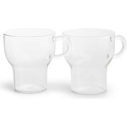 sagaform Glastassen 2er Set klar - Groß