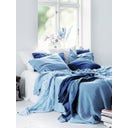 Lovely Linen Funda de Cojín, 50 x 60 - Dusty Blue