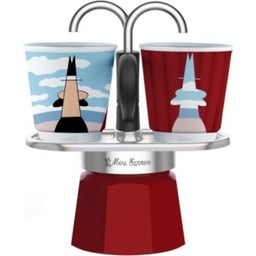Bialetti MINI Express + 2 Becher - Magritte