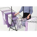 Brabantia HangOn - Stendibiancheria con Barra 25 m - Matt Black