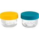 Mini Vasetti per Sack con Coperchio in Silicone, 1 pz.