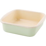 RIESS Mini-Plat Vert Pastel en Émail