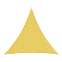 Solsegel SunSail CANNES Triangel 5x5x5m, gul