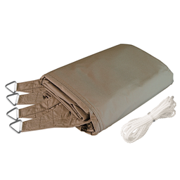 Windhager Sonnensegel SunSail CANNES Quadrat 4x4m - taupe