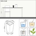 Lechuza Vaso da Tavolo - MINI CUBI