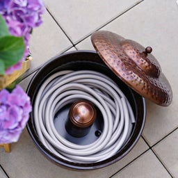 Livlig Vaso Portatubo - Sfera - rame
