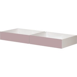 Predala za posteljo Huxie 90x200cm, 2 kosa - roza