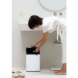 Brabantia Bo Waste Bin, 12 L - White