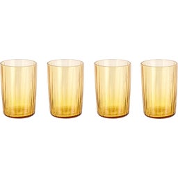 Bitz Wasserglas Kusintha, 4 Stück - amber