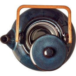 Bitz Teekanne mit Teesieb - blau